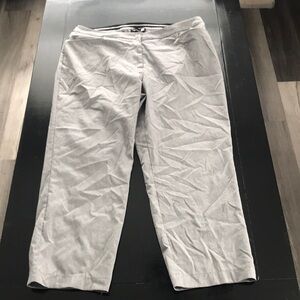 Men's Gray Casual Chino Pants